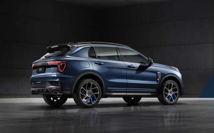 Lynk & Co 01- Rear Design Lynk & Co 01- Rear Design
